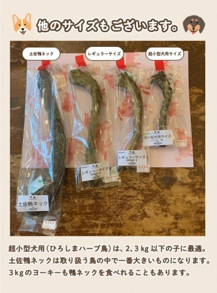 画像5: 徳用鳥ネックレギュラーサイズ200g　　薬草：熊笹 (5)