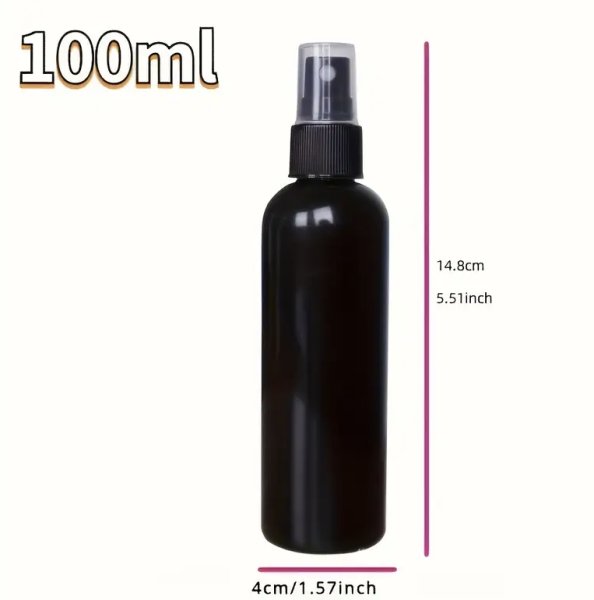 画像1: 遮光プラスティックスプレーボトル100ｍｌ (1)